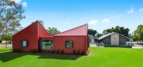External shot of the Singleton Arts and Cultural Centre