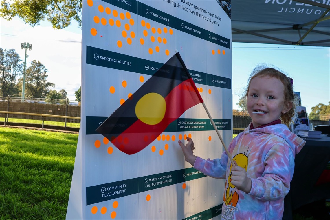 Create Singleton 2035 enagement at the Singleton NAIDOC Community Day 2024.jpg