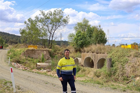 Project Engineer Daniel Dugac - The Inlet road - Bulga - Flood road recovery (1).jpg